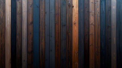 a wooden fence with a blue sky in the background