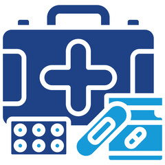 Obraz premium Medical Supplies Icon