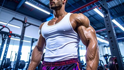 Broad shoulders represent stability and strength.  