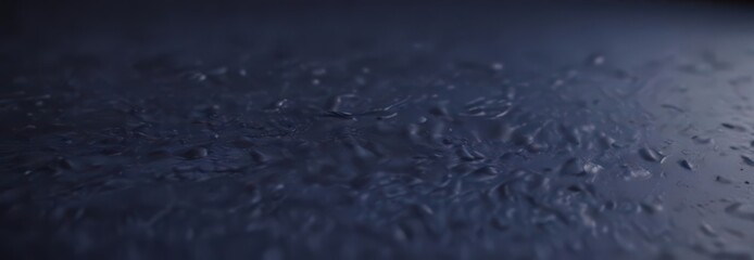 Obraz premium Deep indigo surface, dappled light penetrates , scene, view