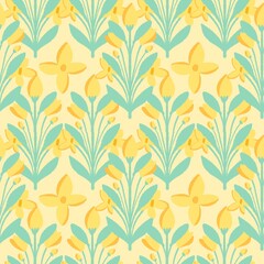 pattern batik flower damask ethnic boho ikat texture tribal geometric background