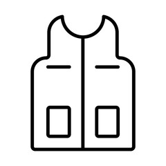 Safety Vest icon design