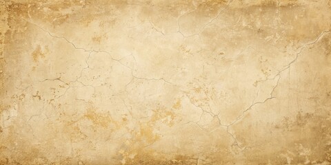 Obraz premium Cracked Beige Plaster Texture Full Frame Composition, Vintage Wall Concept, Grunge Background, Aged Surface Grunge, Texture