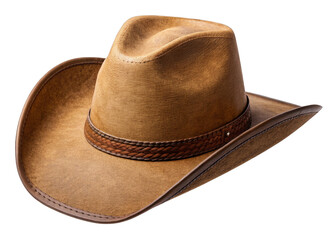Cowboy Hat isolated on a transparent background.