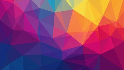 Abstract geometric shapes, vibrant color gradients, minimal, color, pattern