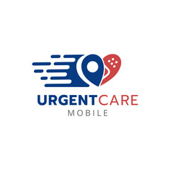 Urgent Care Mobile Logo for Healthcare Services