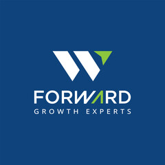 Letter W Vector Logo for Business, Growth, and Corporate Strategy.