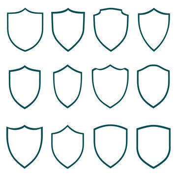 Escudo medieval logo 