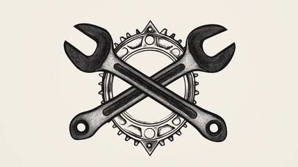 Bike Repair Graphic Design