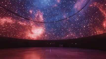 Immersive Nebula Planetarium Dome.