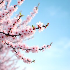 Cherry blossom in spring.