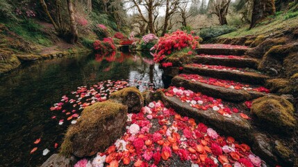 autumn leaves on the ground