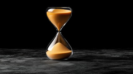 The title of the image is "The Hourglass".