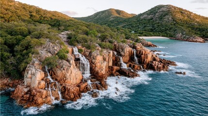 lake in the mountains