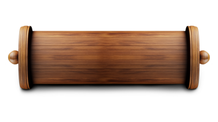 Wooden rolling pin with smooth finish and rounded handles, perfect for baking and cooking. Its elegant design adds touch of charm to any kitchen