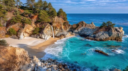 coast of the sea in greece