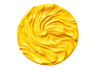 Vibrant Handcrafted Yellow Plasticine