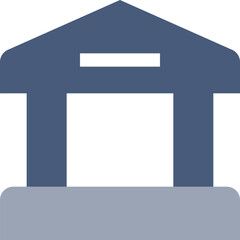 bank (2) illustration on a white background    