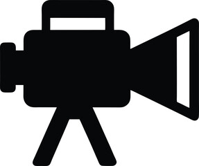 video camera icon vector illustration