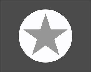 Star icons. Vector symbols star isolated on white background. Design template.