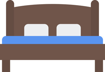 bed (2) illustration on a white background    