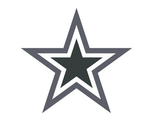 Obraz premium Star icons. Vector symbols star isolated on white background. Design template.