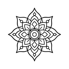 Shadow Dot Tattoo Design Line Art Illustration