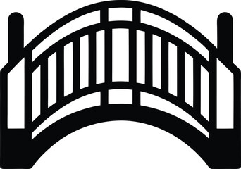 Bridge Icon Vector Illustration