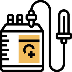 blood illustration on a white background     