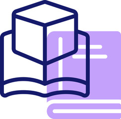 book illustration on a white backgr