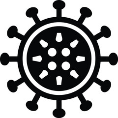 Obraz premium coronavirus icon vector illustration