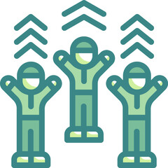 boost illustration on a white background    