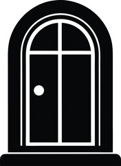 door icon vector illustration
