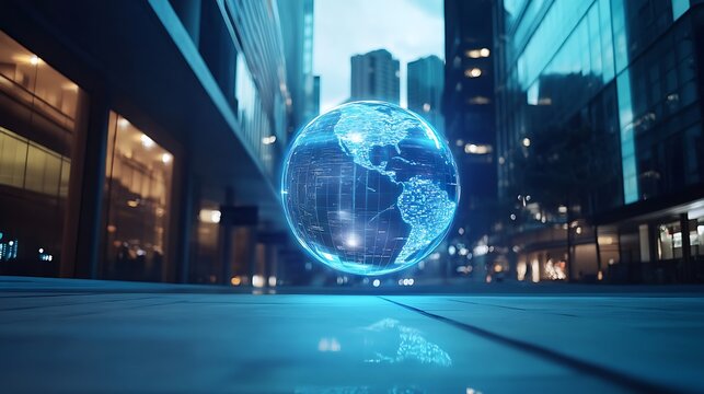 Global Network Cityscape.