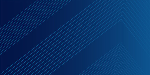 Fototapeta premium Modern abstract dark navy blue banner background. Vector abstract graphic design banner pattern background template.