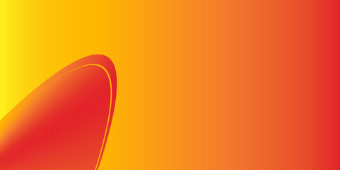 Abstract orange and red design with light orange circles as a vibrant web element