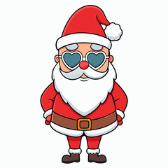 cartoon santa claus