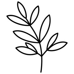 black and white flower