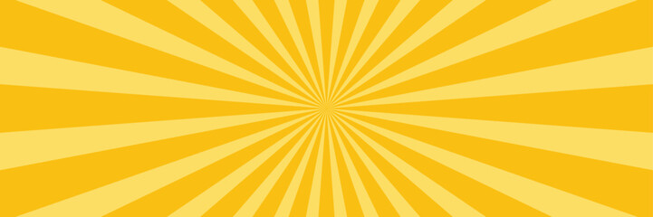 Sun icon in flat style. Sunrise vector illustration on isolated background. Sunset sign business concept.