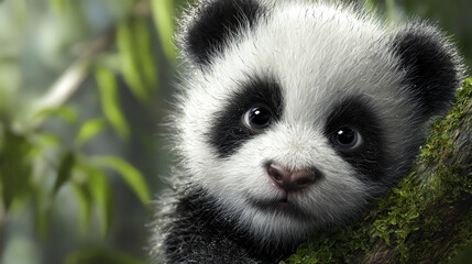 Cute Baby Panda