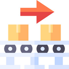 moving illustration on a white background     