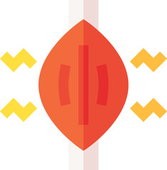 muscle illustration on a white background    