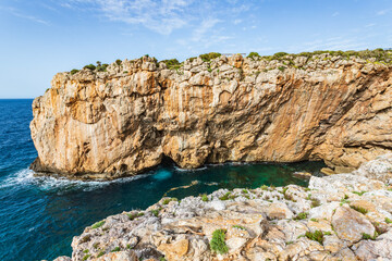 Natural reserve of Capo Rama Terrasini, Sicily, Italy
