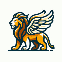 vector illustration of a lion with wigs