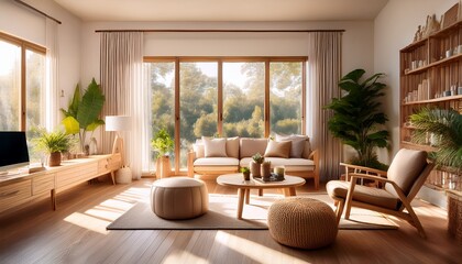 Naklejka premium indoor activities stay inside and enjoy hobbies or relaxation to avoid the heat while staying cool and comfortable