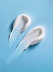 Generative AI beauty concept background. Close-up macro shot of cosmetic liquid gel cream with bubbles on pink background. 3d rendering illustration. skin moisturizing cosmetics cosmetology hyaluronic