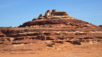 Rock formation at Pot Alley Gorge in Kalbarri National Park, Western Australia, Australia
