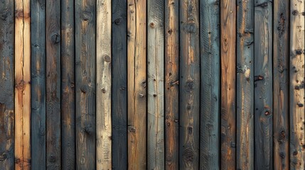 Vertical wooden planks with varied shades of brown and gray.  Textured wood paneling