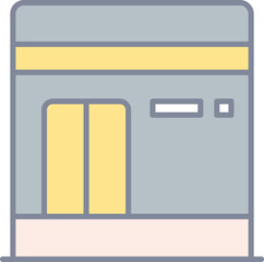 qibla illustration on a white background    