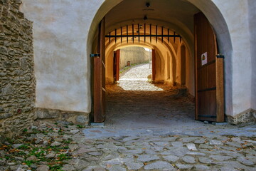 entrance to the castle
